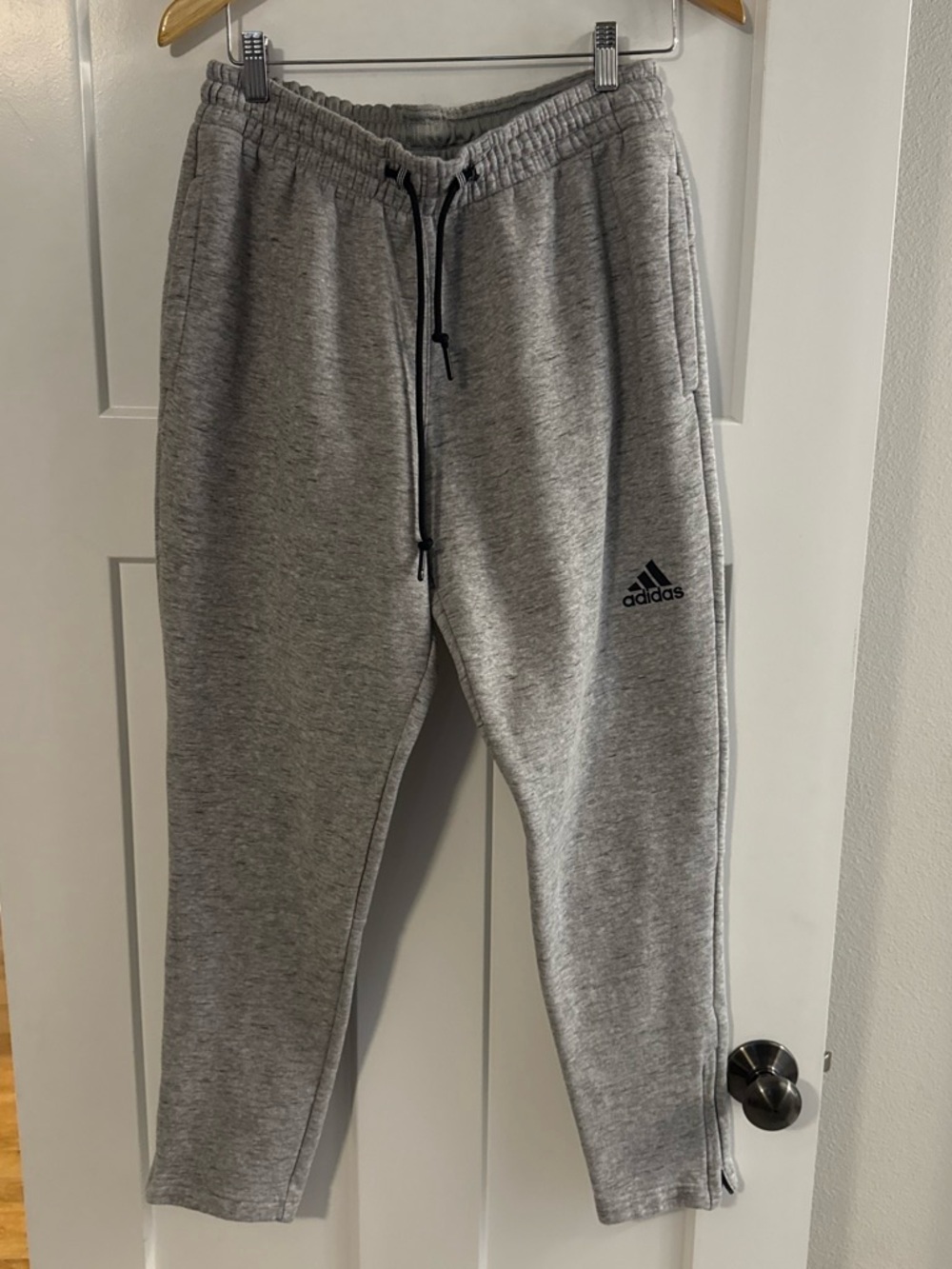 Adidas Gray Athletic Sweatpants - Comfortable Everyday Bottoms